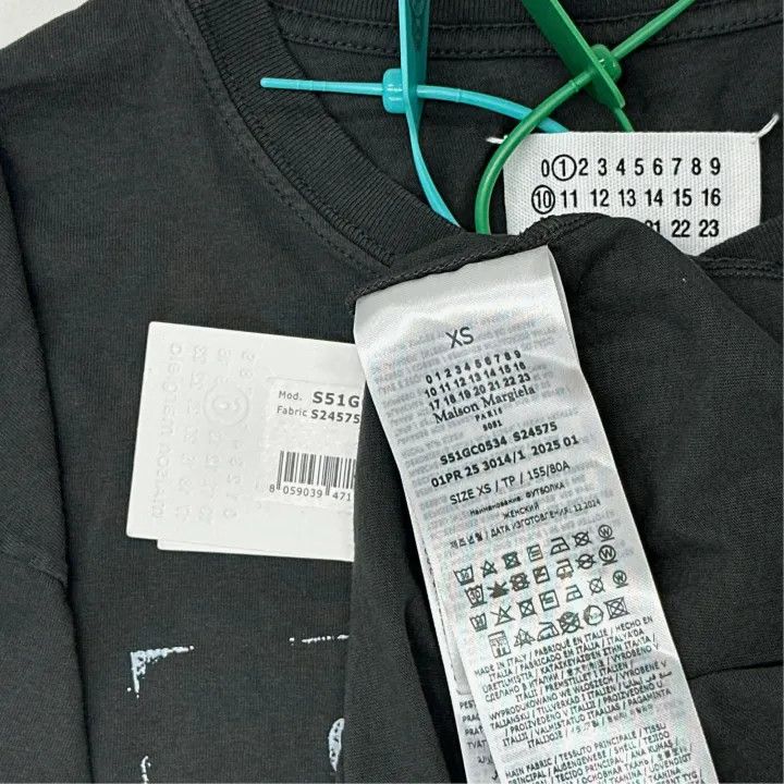 Maison Margiela Maison Margiela SS25 Logo Print T-Shirt for Women 0079 Size XS / US 0-2 / IT 36-38 - 3 Thumbnail