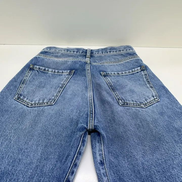 Maison Margiela Maison Margiela Blue Wide Leg Destructed Jeans 0079 Size 38" / US 16 / IT 52 - 12 Thumbnail