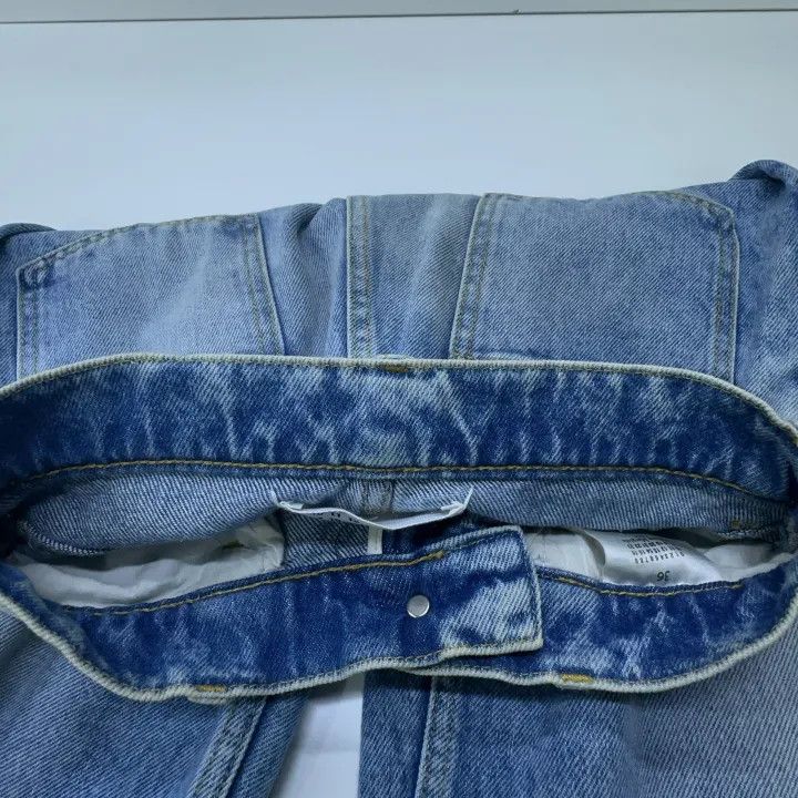 Maison Margiela Maison Margiela Distressed High-Waisted Denim Pants 0079 Size 36" / US 14 / IT 50 - 7 Thumbnail
