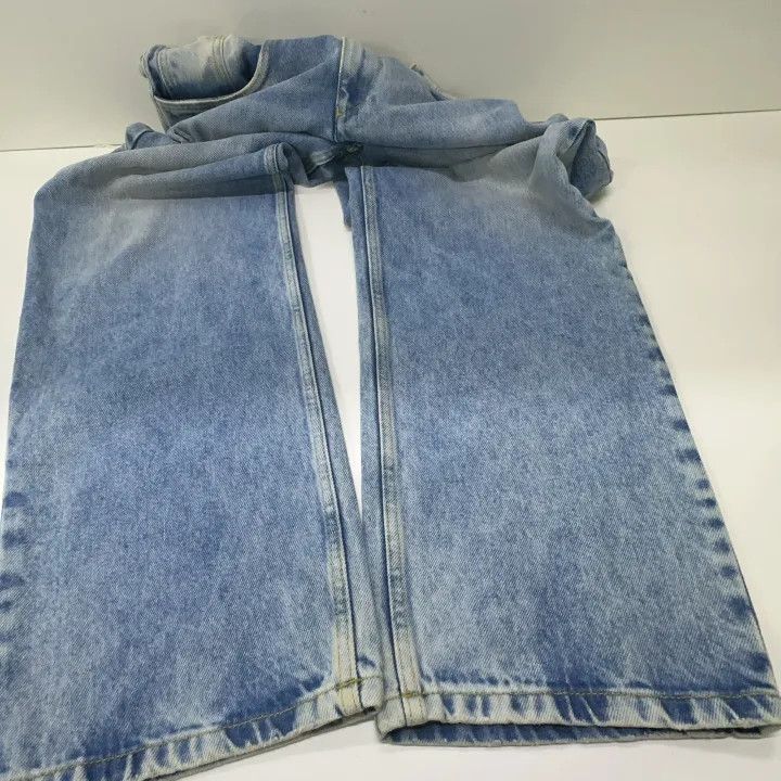 Maison Margiela Maison Margiela Distressed High-Waisted Denim Pants 0079 Size 36" / US 14 / IT 50 - 10 Thumbnail