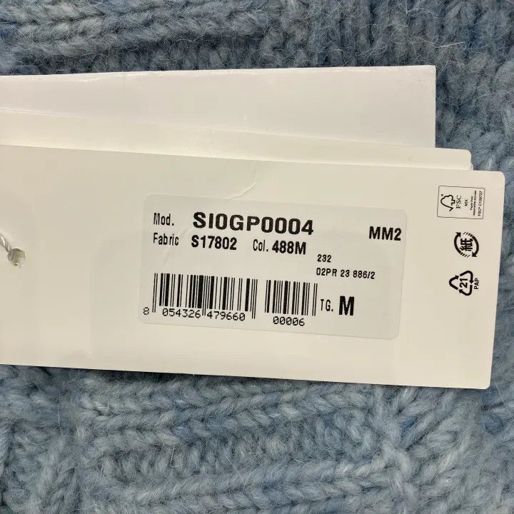 Maison Margiela MM6 Maison Margiela V-Neck Oversized Cardigan 0079 Size L / US 10 / IT 46 - 3 Thumbnail