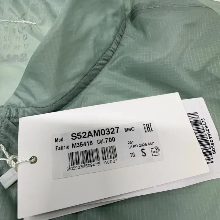 Maison Margiela MM6 Maison Margiela Blue Green Long Sleeve Jacket 0079 Size S / US 4 / IT 40 - 5 Thumbnail