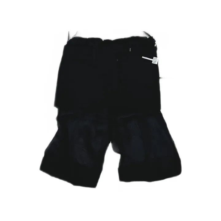 Maison Margiela Maison Margiela Black Layered Casual Shorts 0079 Size 36" / US 14 / IT 50 - 2 Thumbnail