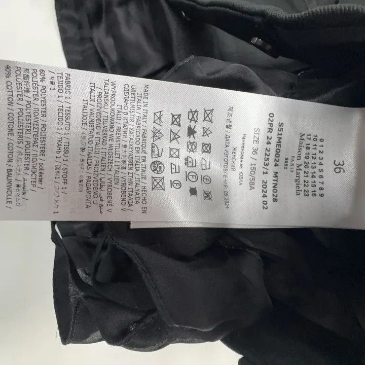 Maison Margiela Maison Margiela Black Layered Casual Shorts 0079 Size 36" / US 14 / IT 50 - 5 Thumbnail