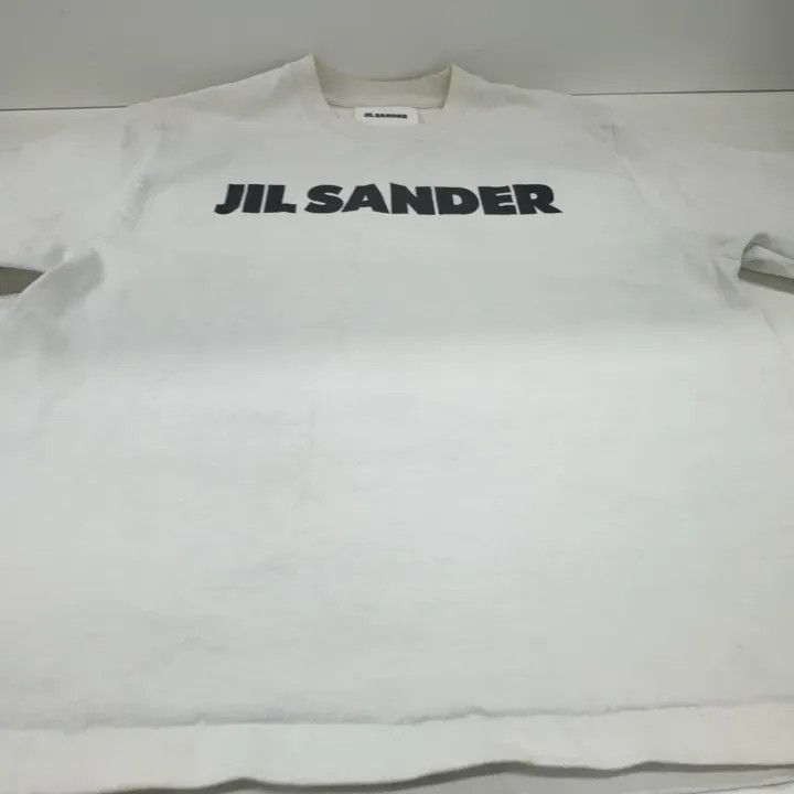 Jil Sander JIL SANDER FW22 Logo Print Short Sleeve T-Shirt 0079 Size L / US 10 / IT 46 - 7 Thumbnail