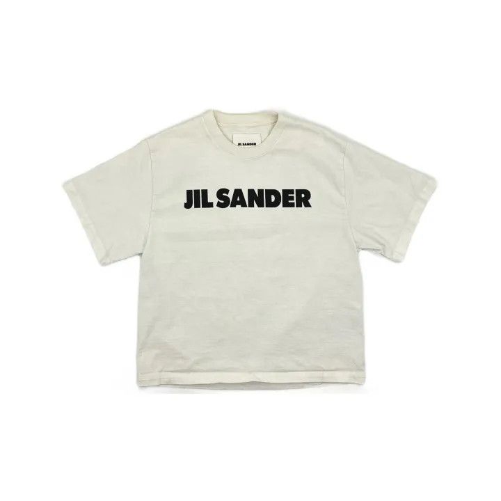 Jil Sander JIL SANDER FW22 Logo Print Short Sleeve T-Shirt 0079 Size L / US 10 / IT 46 - 2 Thumbnail