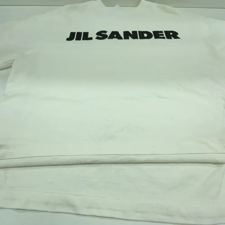 Jil Sander JIL SANDER FW22 Logo Print Short Sleeve T-Shirt 0079 Size S / US 4 / IT 40 - 8 Thumbnail