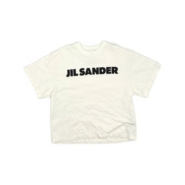 Jil Sander JIL SANDER FW22 Logo Print Short Sleeve T-Shirt 0079 Size S / US 4 / IT 40 - 2 Thumbnail