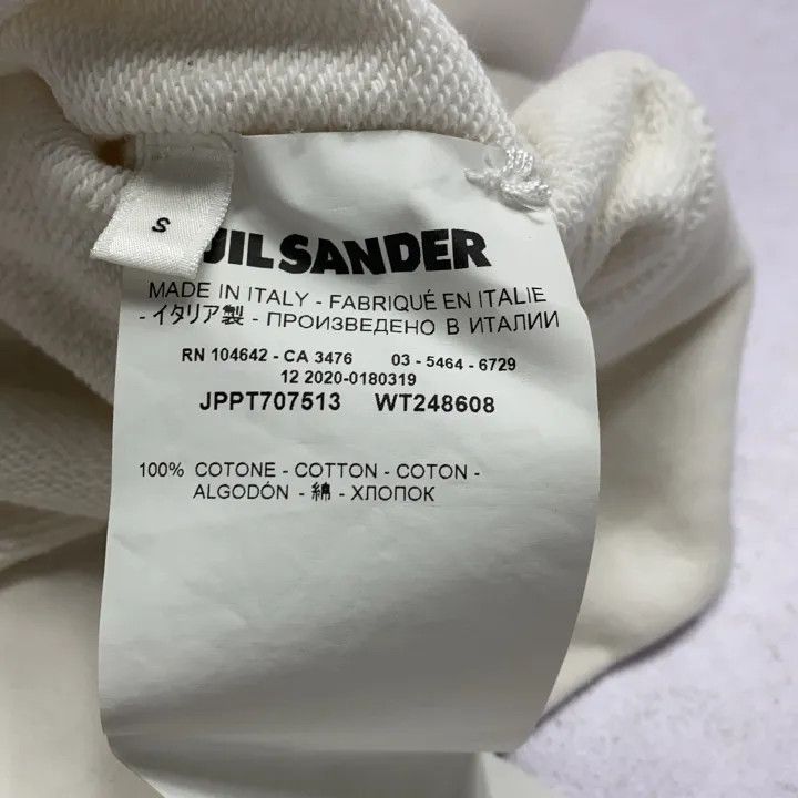 Jil Sander JIL SANDER Logo Print Women's Sweatshirt 0079 Size S / US 4 / IT 40 - 5 Thumbnail
