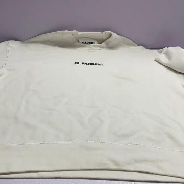 Jil Sander JIL SANDER Logo Print Women's Sweatshirt 0079 Size S / US 4 / IT 40 - 10 Thumbnail