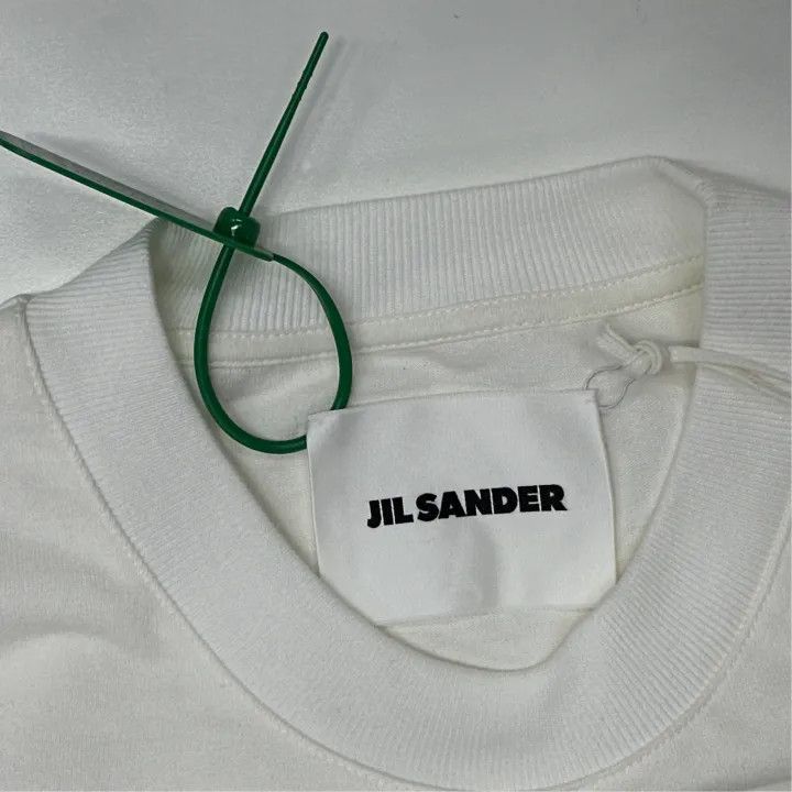 Jil Sander JIL SANDER FW22 Logo Print T-Shirt 0079 Size M / US 6-8 / IT 42-44 - 2 Thumbnail