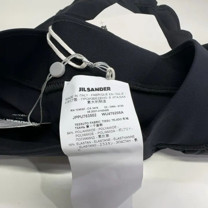 Jil Sander JIL SANDER SS22 Black Layered Shorts 0079 Size 22" - 5 Thumbnail
