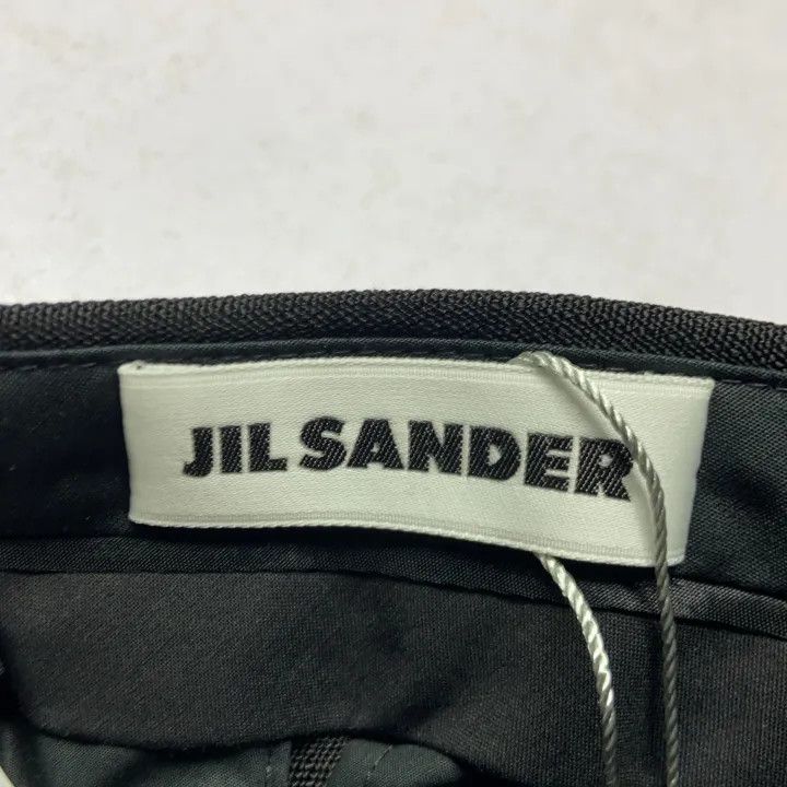 Jil Sander JIL SANDER Black Ankle-Length Casual Pants 0079 Size 38" / US 16 / IT 52 - 4 Thumbnail