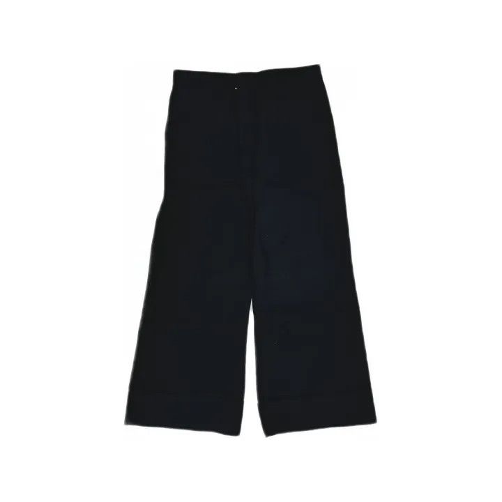 Jil Sander JIL SANDER Black Ankle-Length Casual Pants 0079 Size 38" / US 16 / IT 52 - 2 Thumbnail
