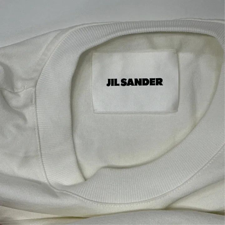 Jil Sander JIL SANDER FW22 Logo Print T-Shirt for Women 0079 Size M / US 6-8 / IT 42-44 - 2 Thumbnail