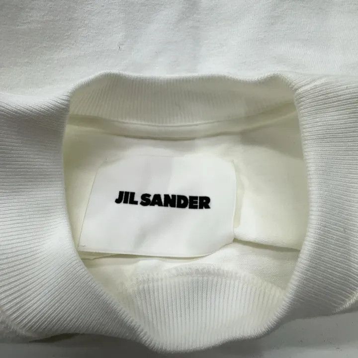 Jil Sander JIL SANDER White Long Sleeve T-Shirt for Women 0079 Size S / US 4 / IT 40 - 6 Thumbnail