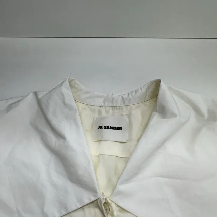 Jil Sander JIL SANDER SS23 Casual V-Neck Long Sleeve Shirt 0079 Size XS / US 0-2 / IT 36-38 - 6 Thumbnail