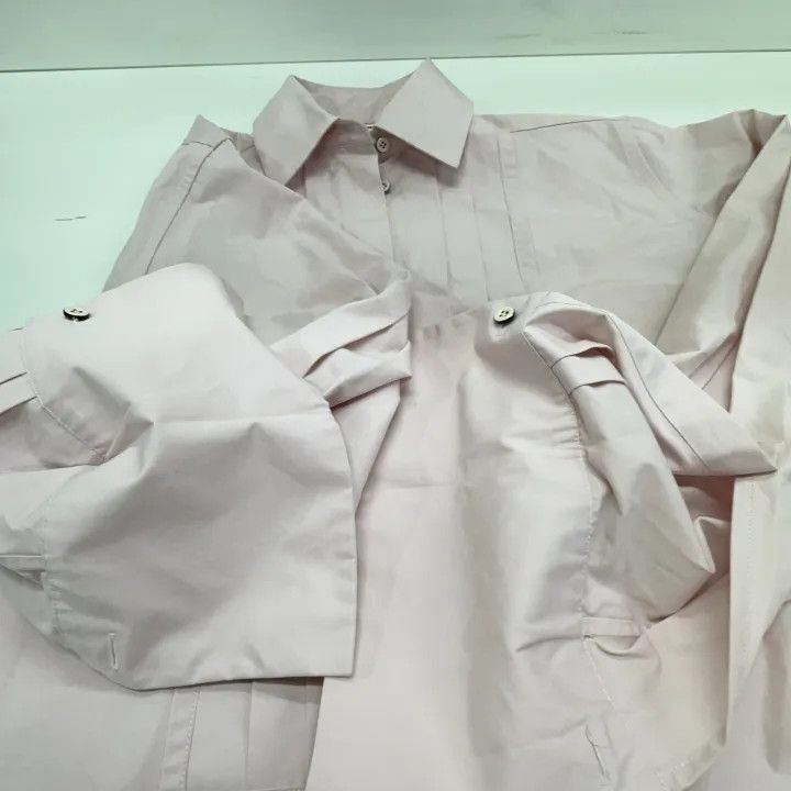 Jil Sander Jil Sander SS23 Long Sleeve Blouse in Pink 0079 Size XS / US 0-2 / IT 36-38 - 9 Thumbnail