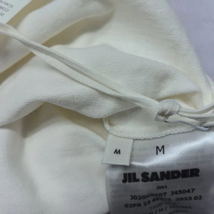 Jil Sander JIL SANDER Long Sleeve Logo T-Shirt for Women 0079 Size M / US 6-8 / IT 42-44 - 6 Thumbnail