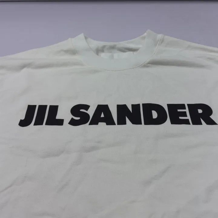 Jil Sander JIL SANDER Long Sleeve Logo T-Shirt for Women 0079 Size M / US 6-8 / IT 42-44 - 8 Thumbnail