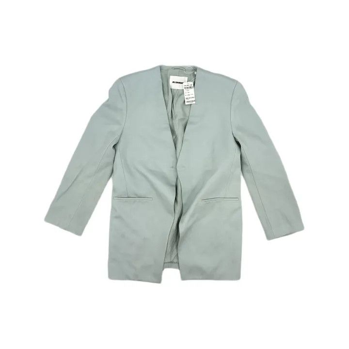 Jil Sander JIL SANDER SS23 Mint Green Blazer 0079 Size S / US 4 / IT 40 - 2 Thumbnail