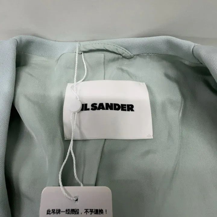 Jil Sander JIL SANDER SS23 Mint Green Blazer 0079 Size S / US 4 / IT 40 - 5 Thumbnail