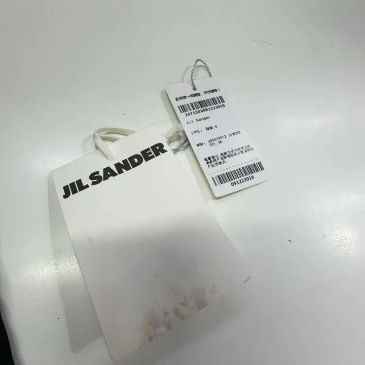 Jil Sander JIL SANDER Minimalist Sleeveless Dress with Bow 0079 Size S / US 4 / IT 40 - 4 Thumbnail