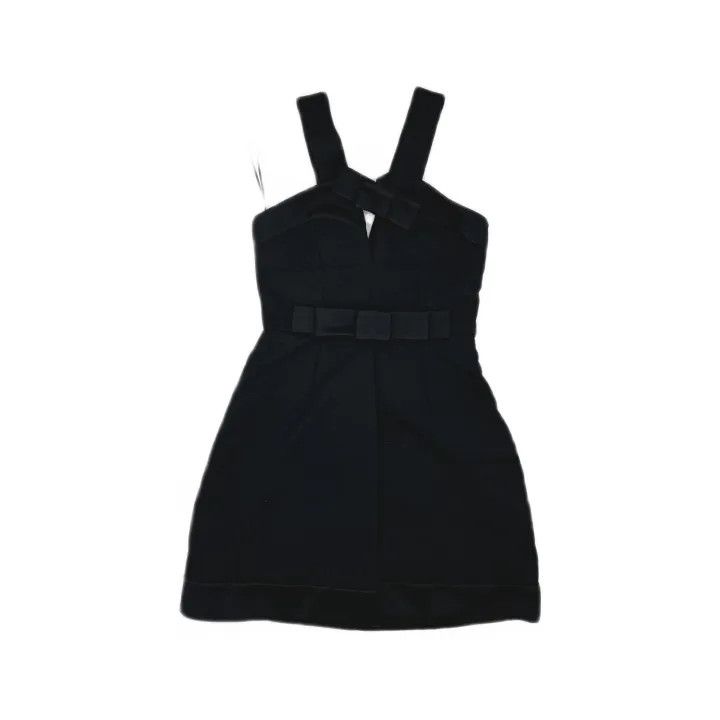Jil Sander JIL SANDER Minimalist Sleeveless Dress with Bow 0079 Size S / US 4 / IT 40 - 2 Thumbnail