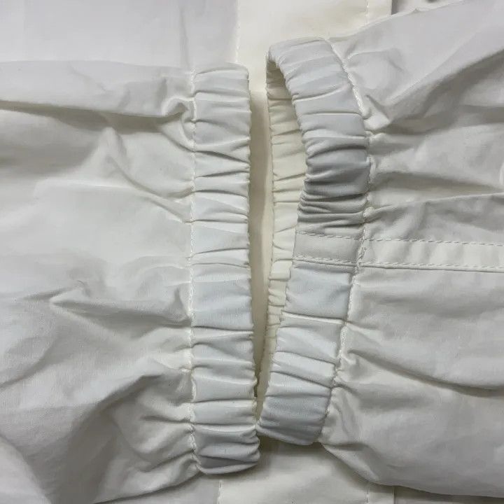 Jil Sander JIL SANDER White Hooded Long Sleeve Coat 0079 Size XS / US 0-2 / IT 36-38 - 9 Thumbnail