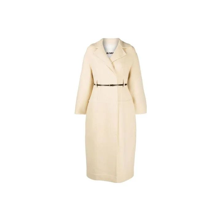 Jil Sander JIL SANDER SS23 Belted Oversized Coat 0079 Size S / US 4 / IT 40 - 2 Thumbnail