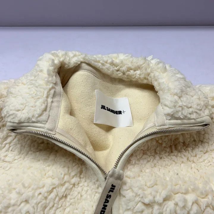 Jil Sander Jil Sander FW22 White Zip Jacket for Women 0079 Size XS / US 0-2 / IT 36-38 - 8 Thumbnail