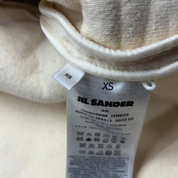 Jil Sander Jil Sander FW22 White Zip Jacket for Women 0079 Size XS / US 0-2 / IT 36-38 - 5 Thumbnail