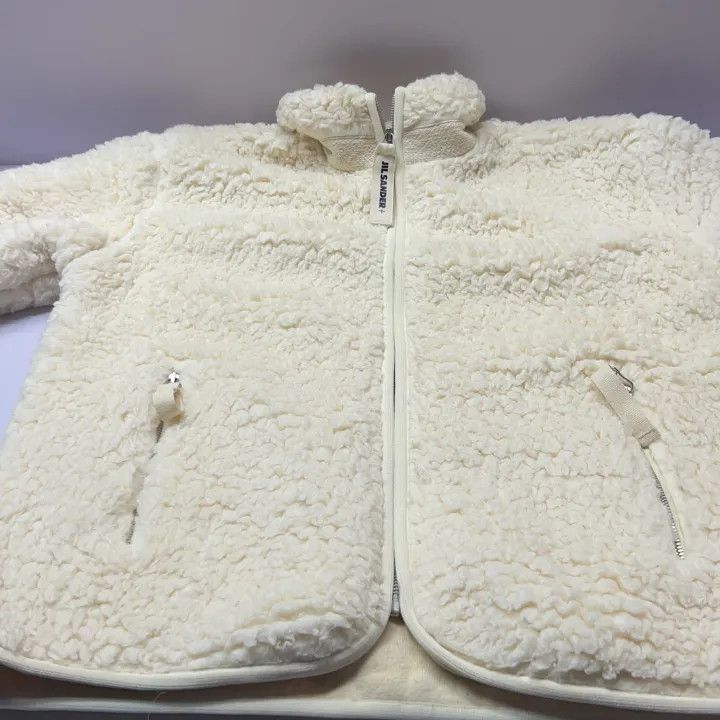 Jil Sander Jil Sander FW22 White Zip Jacket for Women 0079 Size XS / US 0-2 / IT 36-38 - 12 Thumbnail