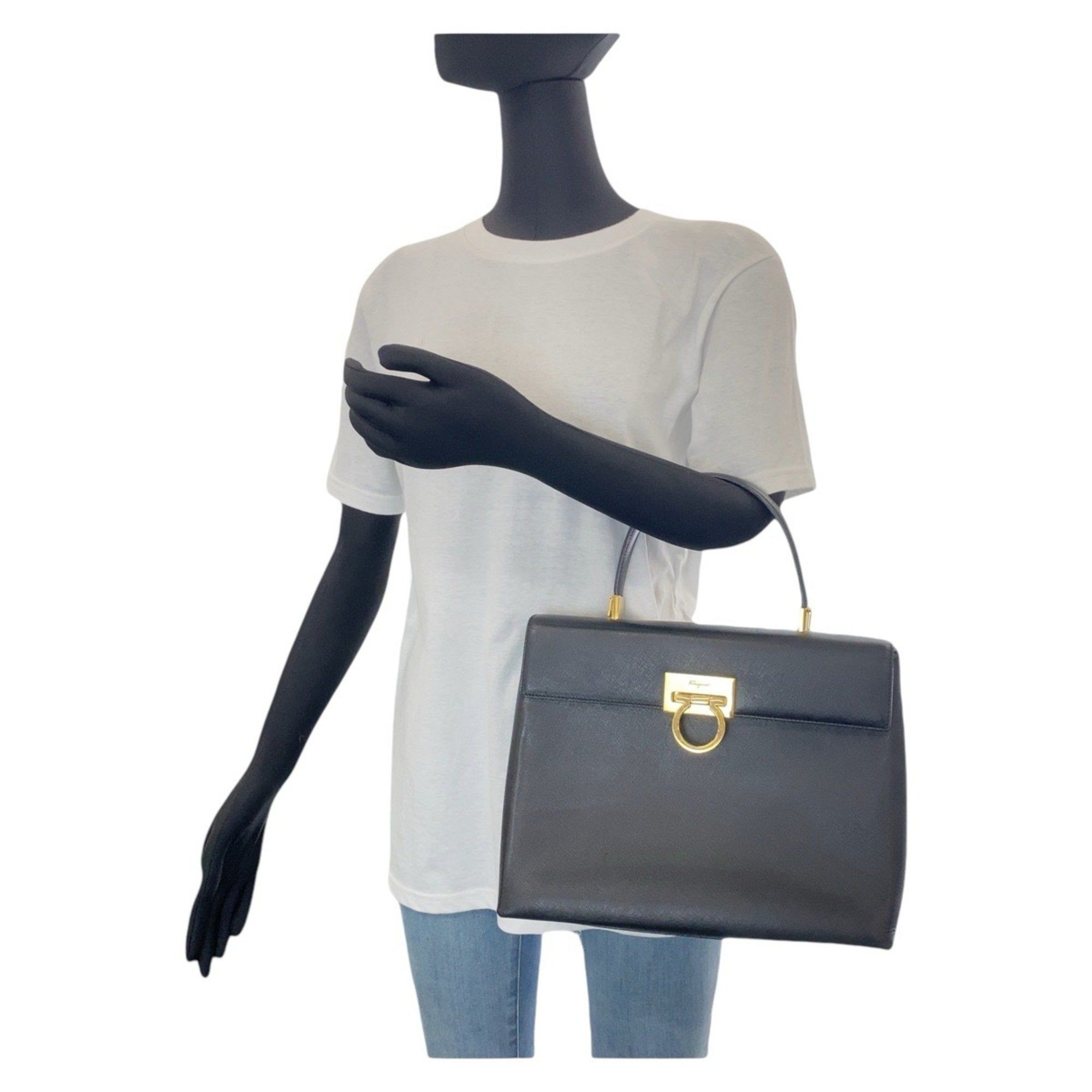 Salvatore Ferragamo Salvatore Ferragamo Gancini handbag Size ONE SIZE - 9 Thumbnail