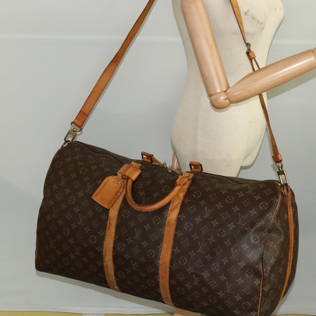 Louis Vuitton Louis Vuitton Keepall Bandoulière 60 travel Size ONE SIZE - 24 Thumbnail