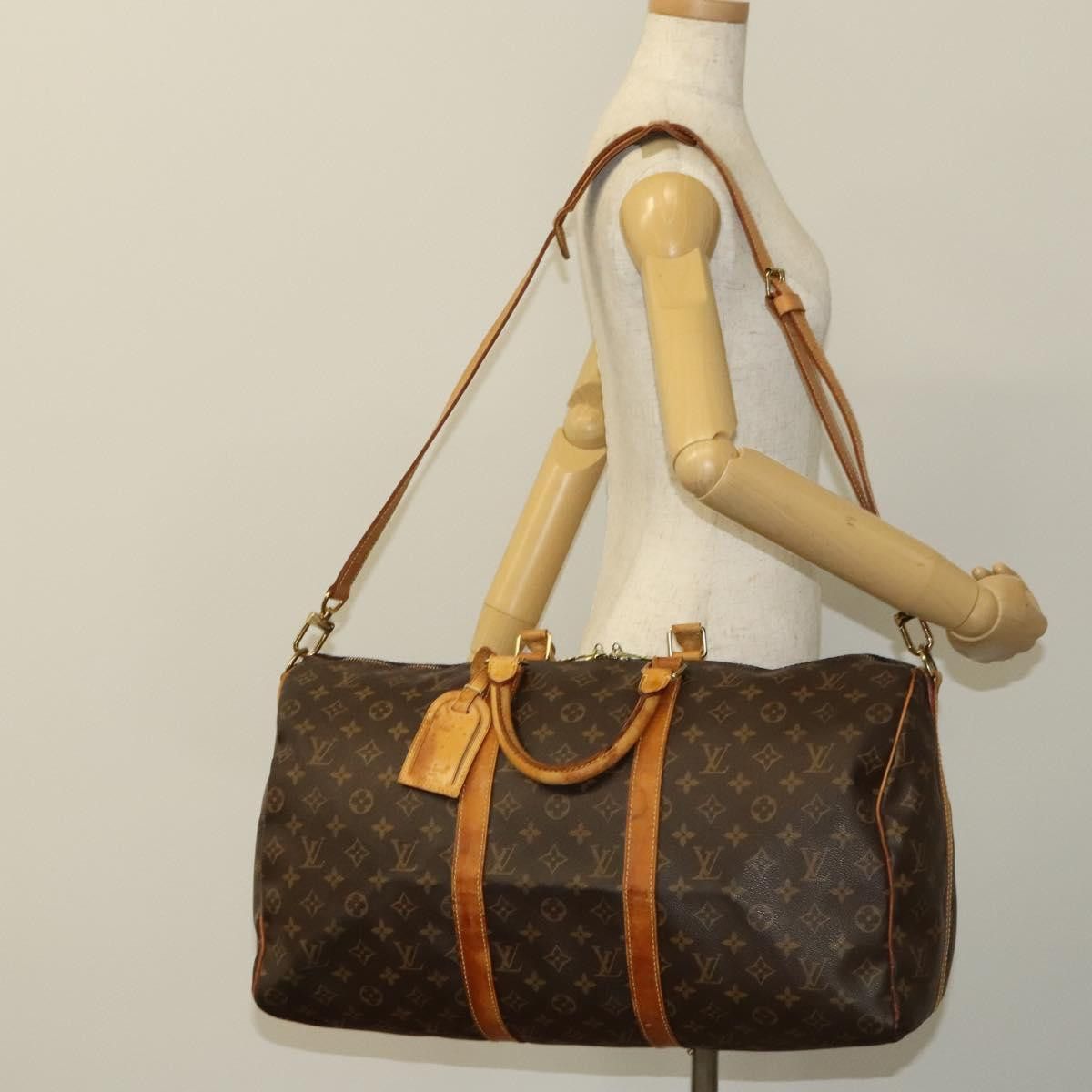 Louis Vuitton Louis Vuitton Keepall Bandouliere 50 travel Size ONE SIZE - 15 Thumbnail