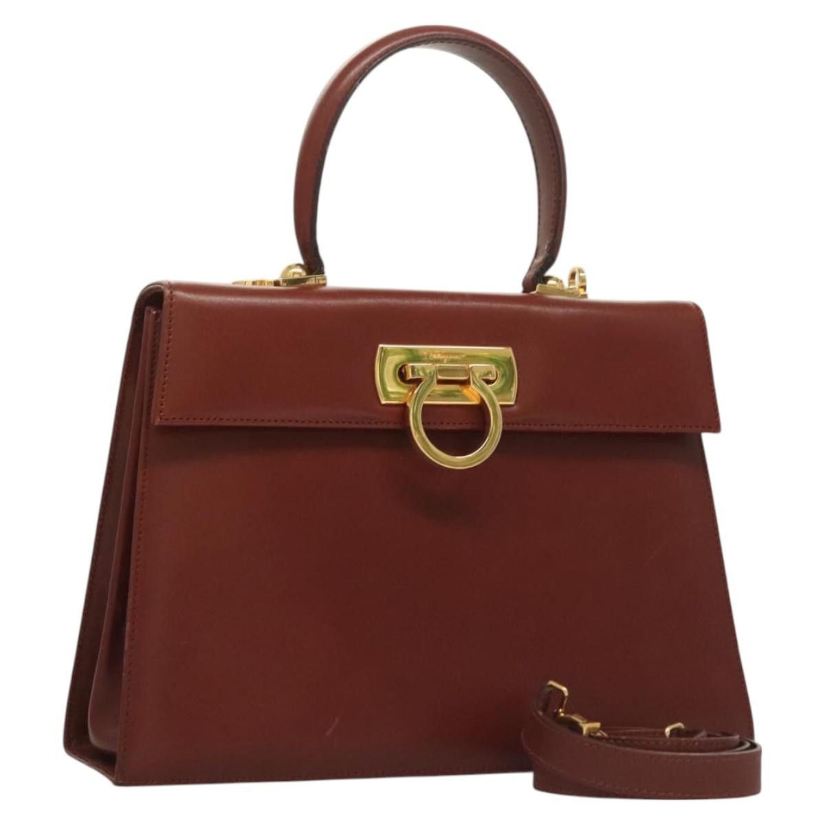 Salvatore Ferragamo Salvatore Ferragamo Gancini handbag Size ONE SIZE - 13 Thumbnail