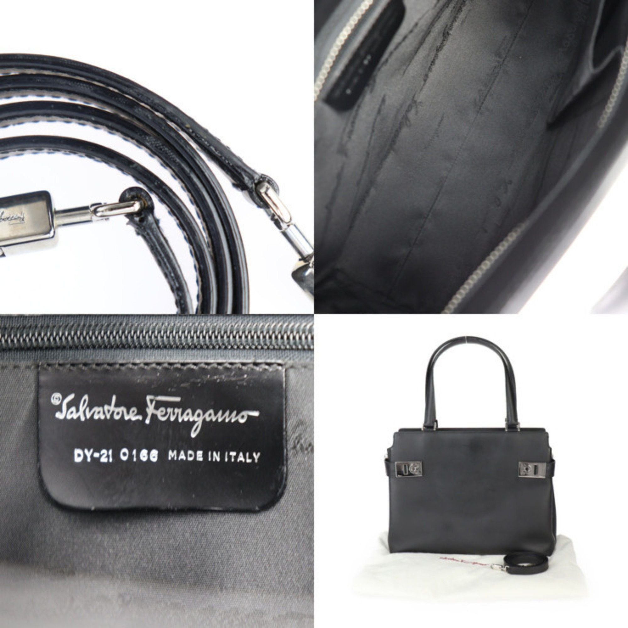 Salvatore Ferragamo Salvatore Ferragamo Gancini handbag Size ONE SIZE - 8 Thumbnail