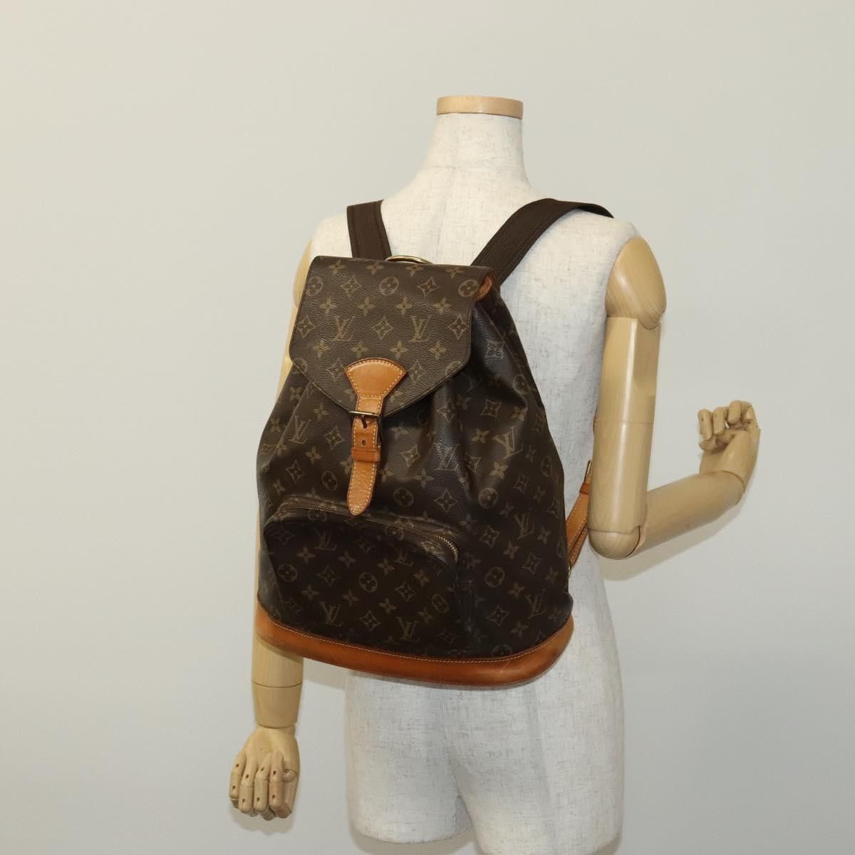 Louis Vuitton Louis Vuitton Montsouris backpack Size ONE SIZE - 12 Thumbnail