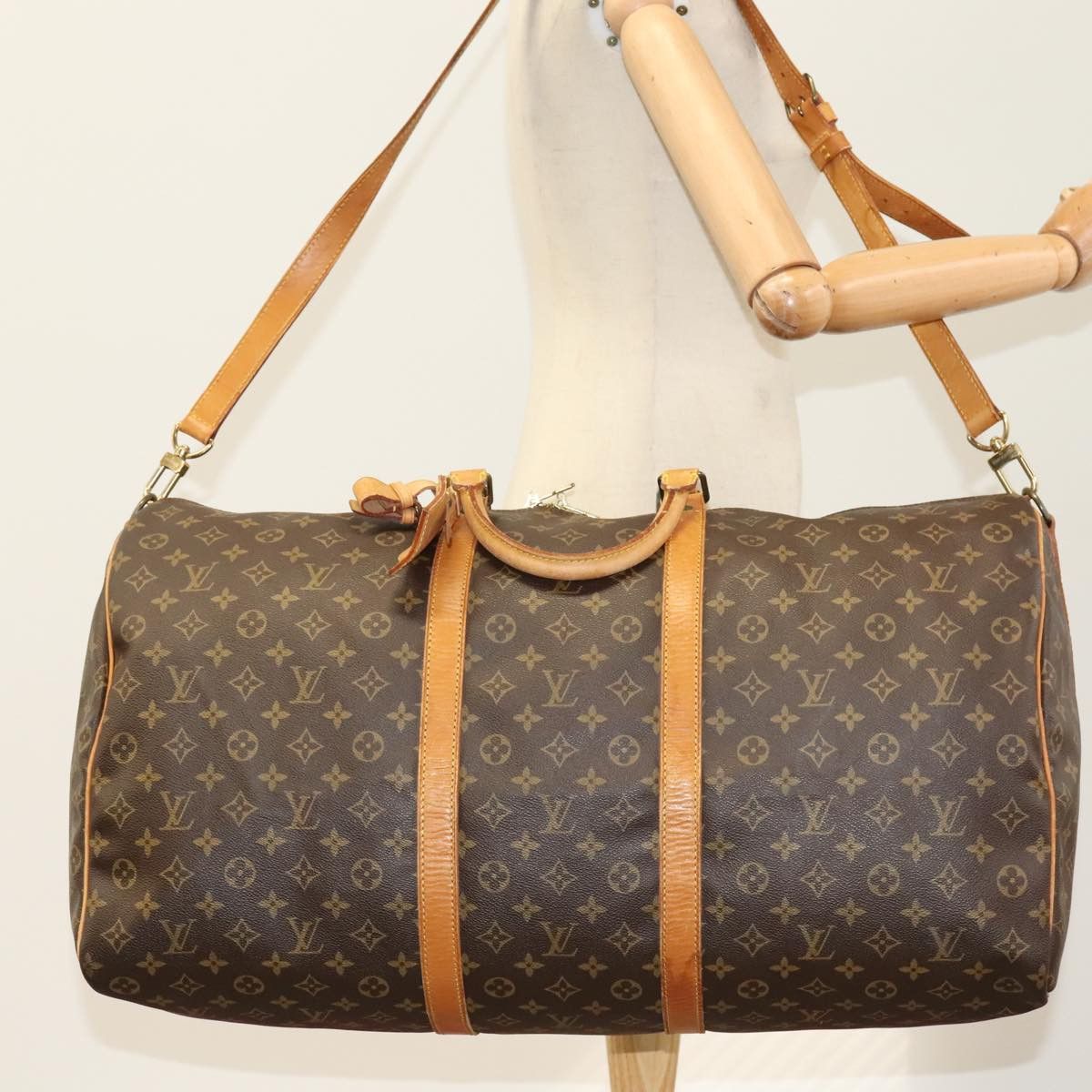Louis Vuitton Louis Vuitton Keepall Bandoulière 60 travel Size ONE SIZE - 12 Thumbnail