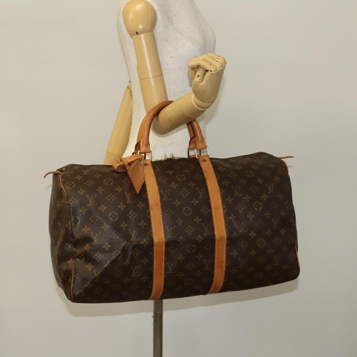 Louis Vuitton Louis Vuitton Keepall 50 travel Size ONE SIZE - 15 Thumbnail