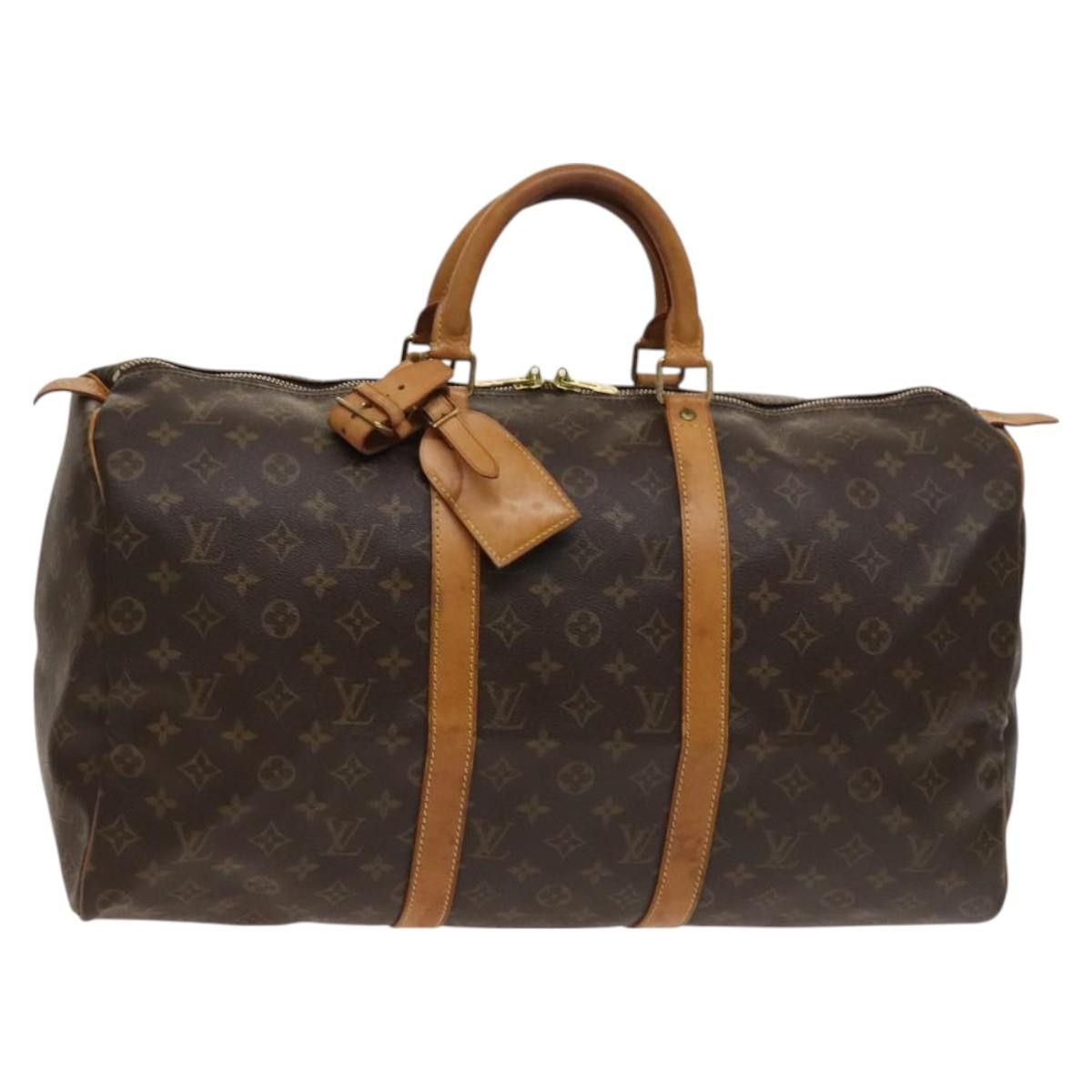 Louis Vuitton Louis Vuitton Keepall 50 travel Size ONE SIZE - 16 Thumbnail