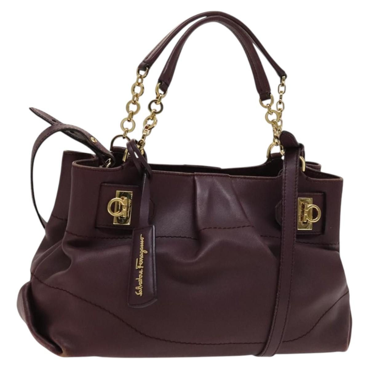 Salvatore Ferragamo Salvatore Ferragamo Gancini handbag Size ONE SIZE - 14 Thumbnail