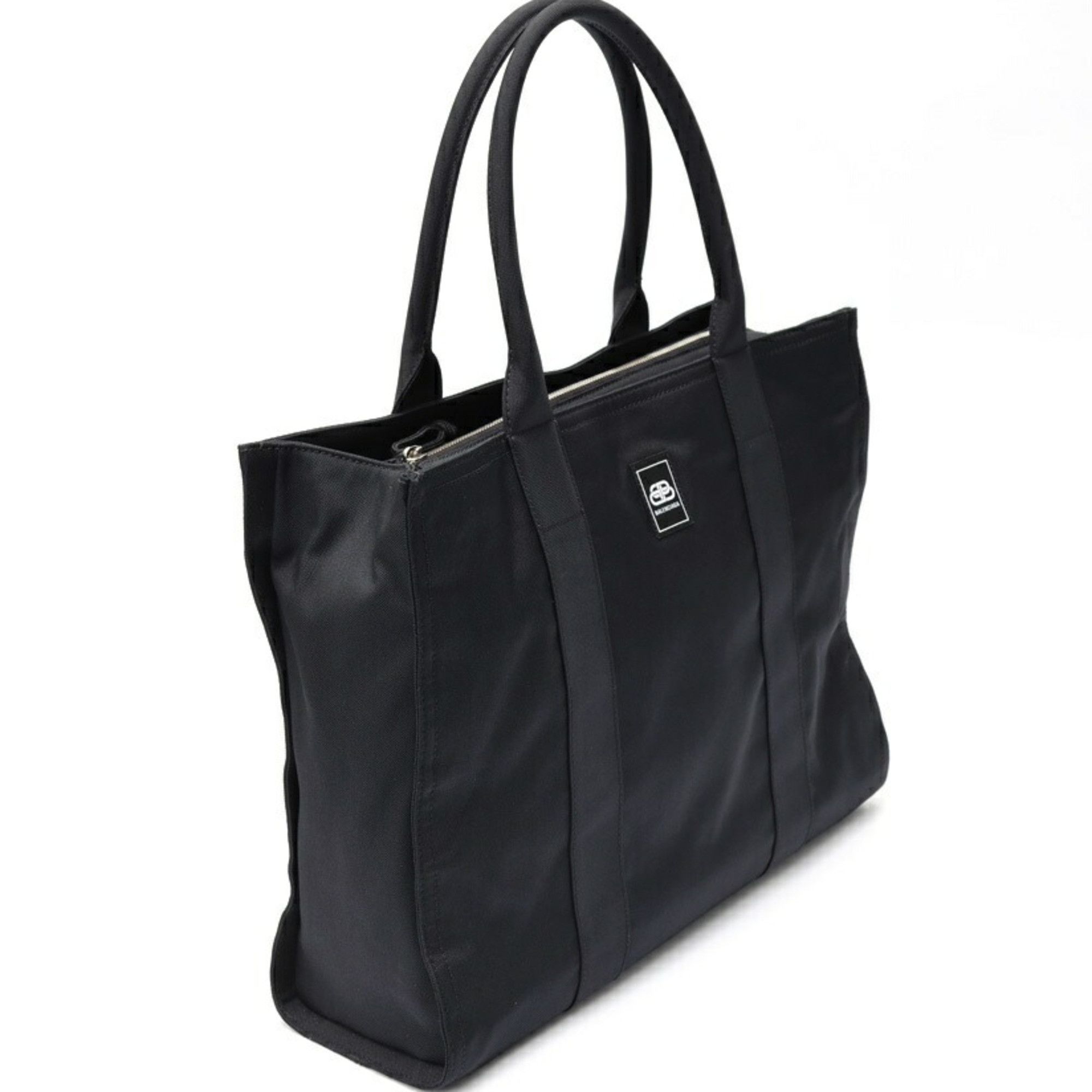 Balenciaga BALENCIAGA Trade Tote Bag 621826 Nylon Black S-158481 Size ONE SIZE - 3 Thumbnail