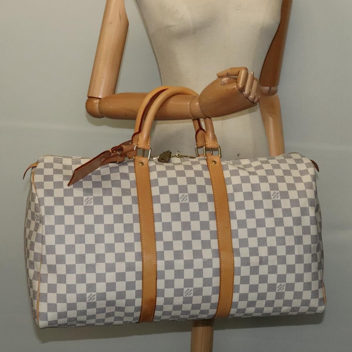 Louis Vuitton Louis Vuitton Keepall 55 travel Size ONE SIZE - 13 Thumbnail