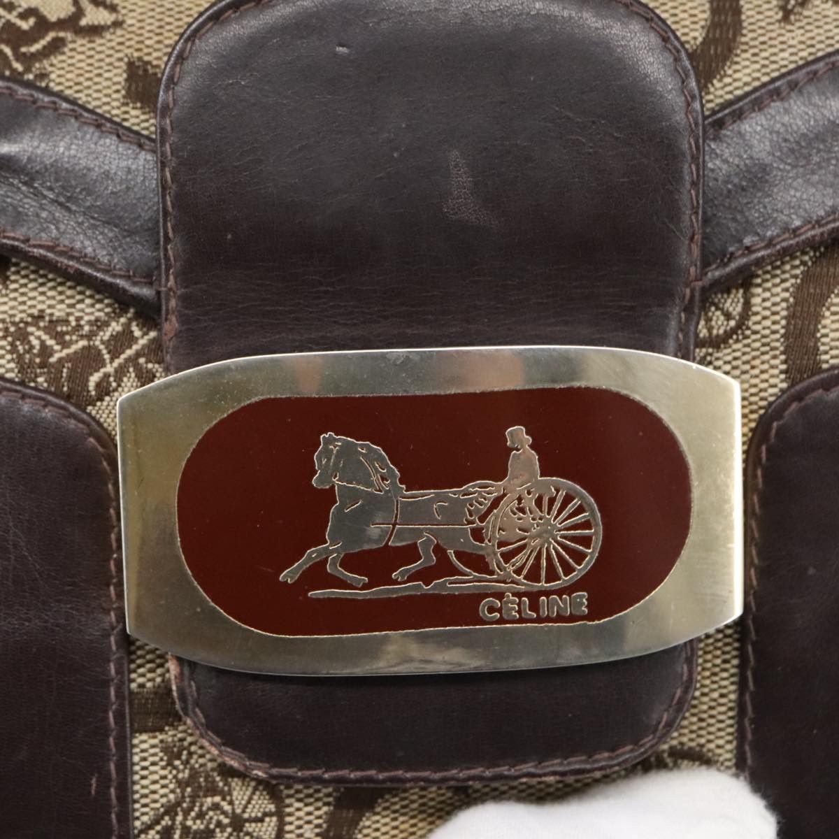 Céline Horse carriage shoulder