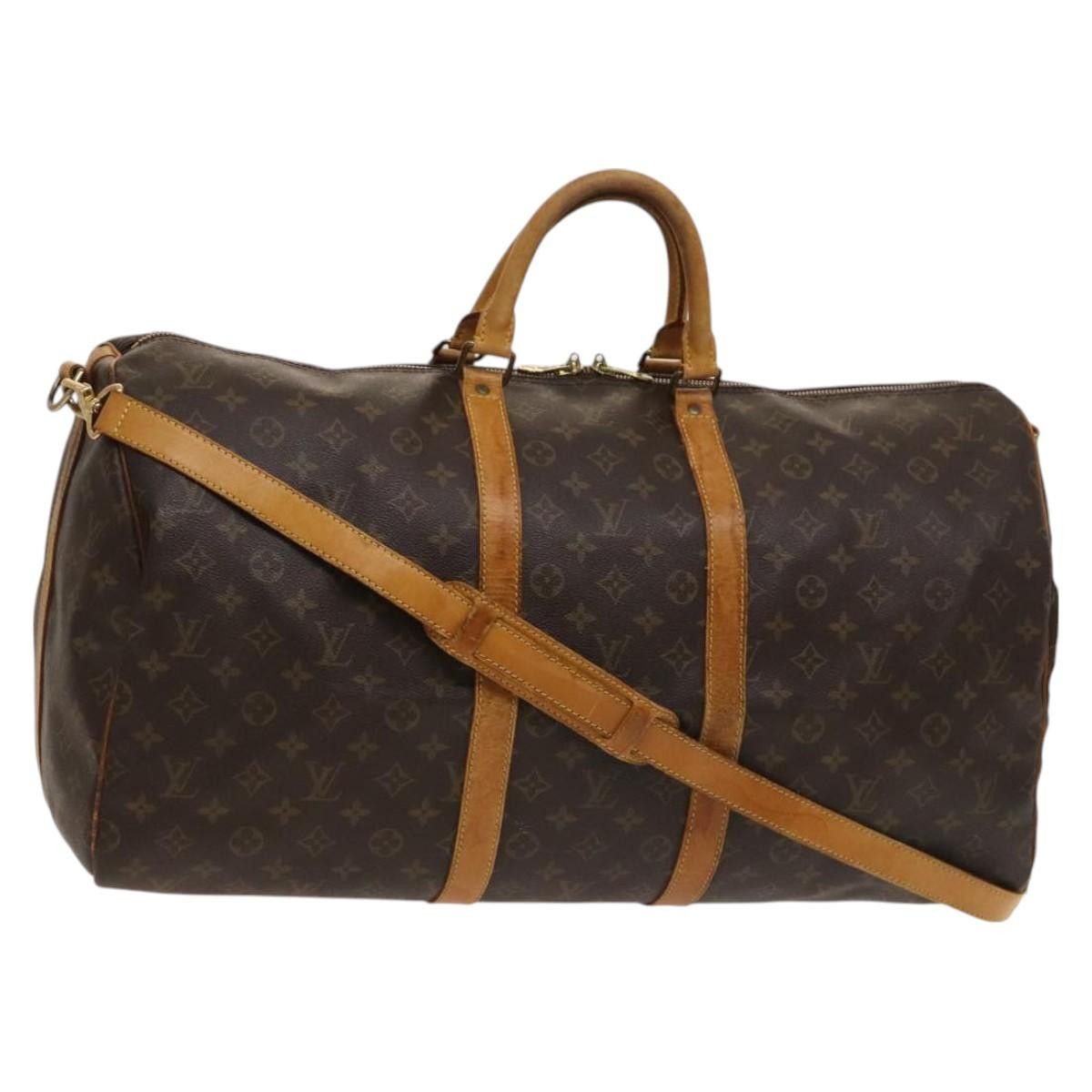 Louis Vuitton Louis Vuitton Keepall Bandouliere 55 travel Size ONE SIZE - 16 Thumbnail
