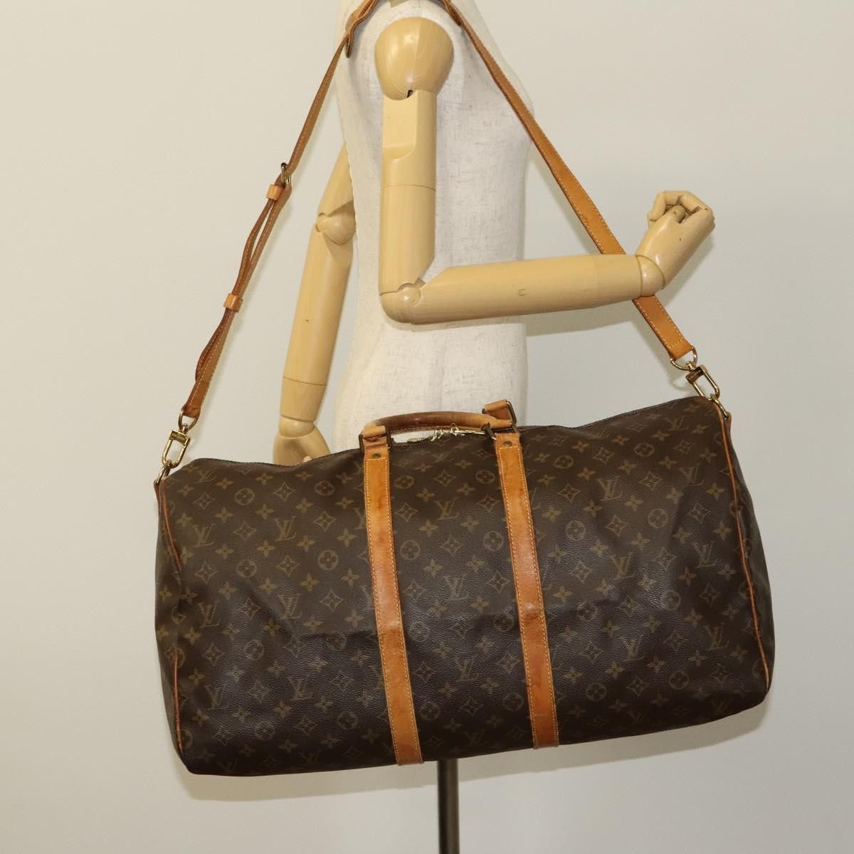 Louis Vuitton Louis Vuitton Keepall Bandouliere 55 travel Size ONE SIZE - 15 Thumbnail