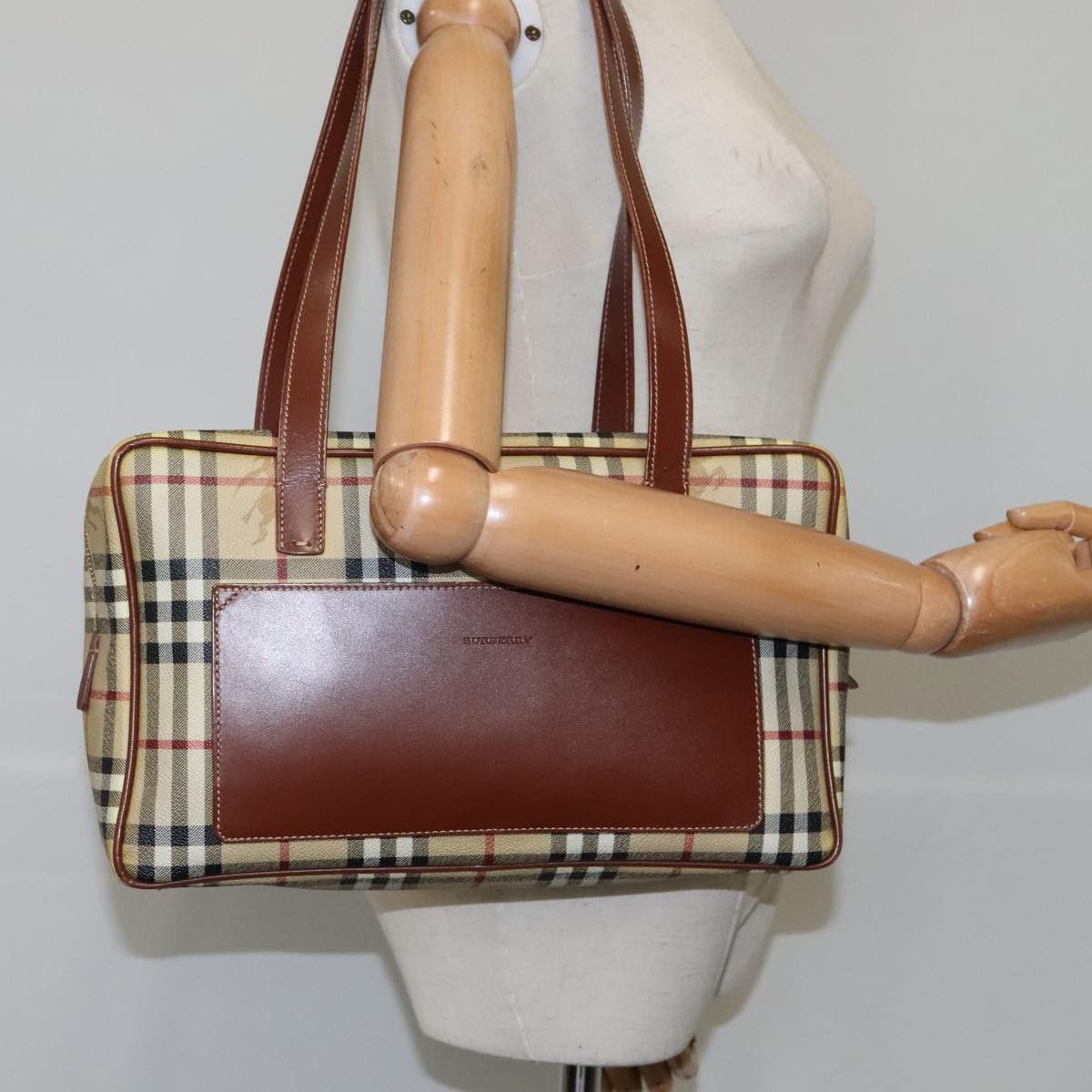 Burberry Burberry Nova Check handbag Size ONE SIZE - 15 Thumbnail