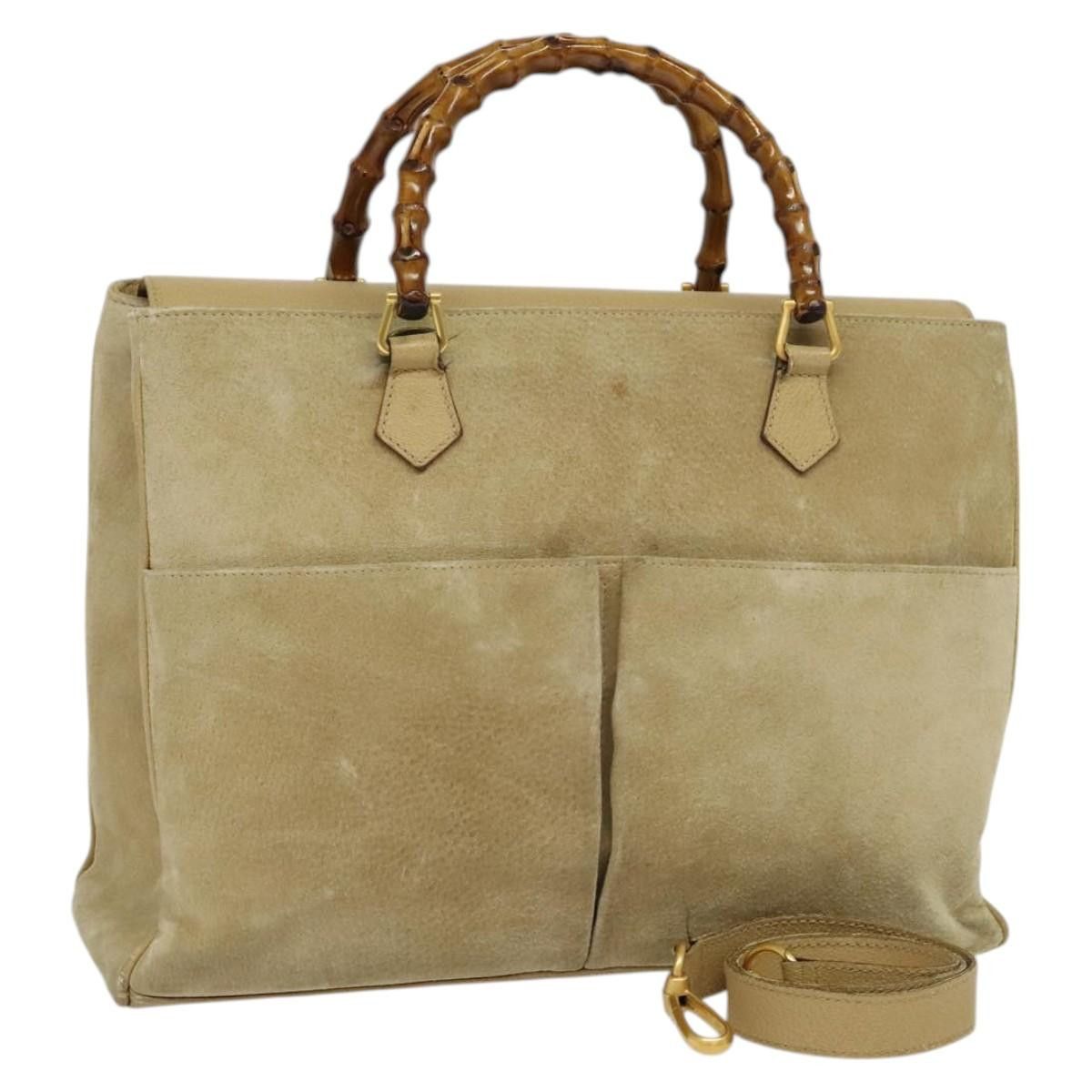 Gucci Gucci Bamboo handbag Size ONE SIZE - 16 Thumbnail